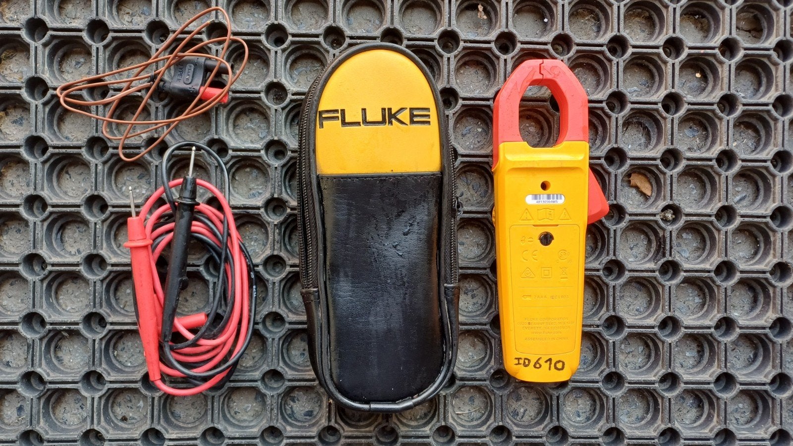 FLUKE ampèremeterklem, Ophalen of Verzenden