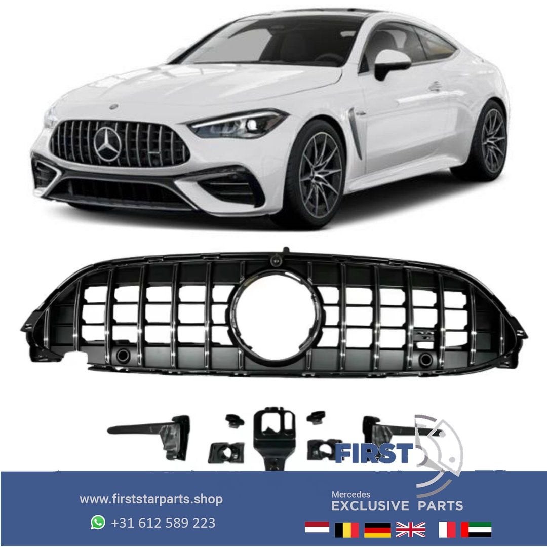 W236 C236 A236 CLE AMG GT GRIL VOORBUMPER PANAMERICANA GRILL, Auto-onderdelen, Gebruikt, -, Ophalen of Verzenden, -