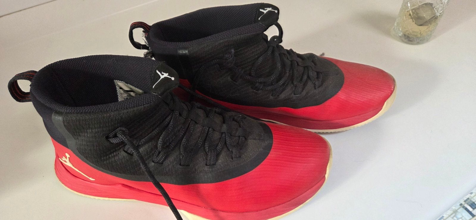 Jordans Zoom 897998-601- Taille 46- Très bon état, Enlèvement ou Envoi, Comme neuf, Plus grand que la taille XL, Chaussures