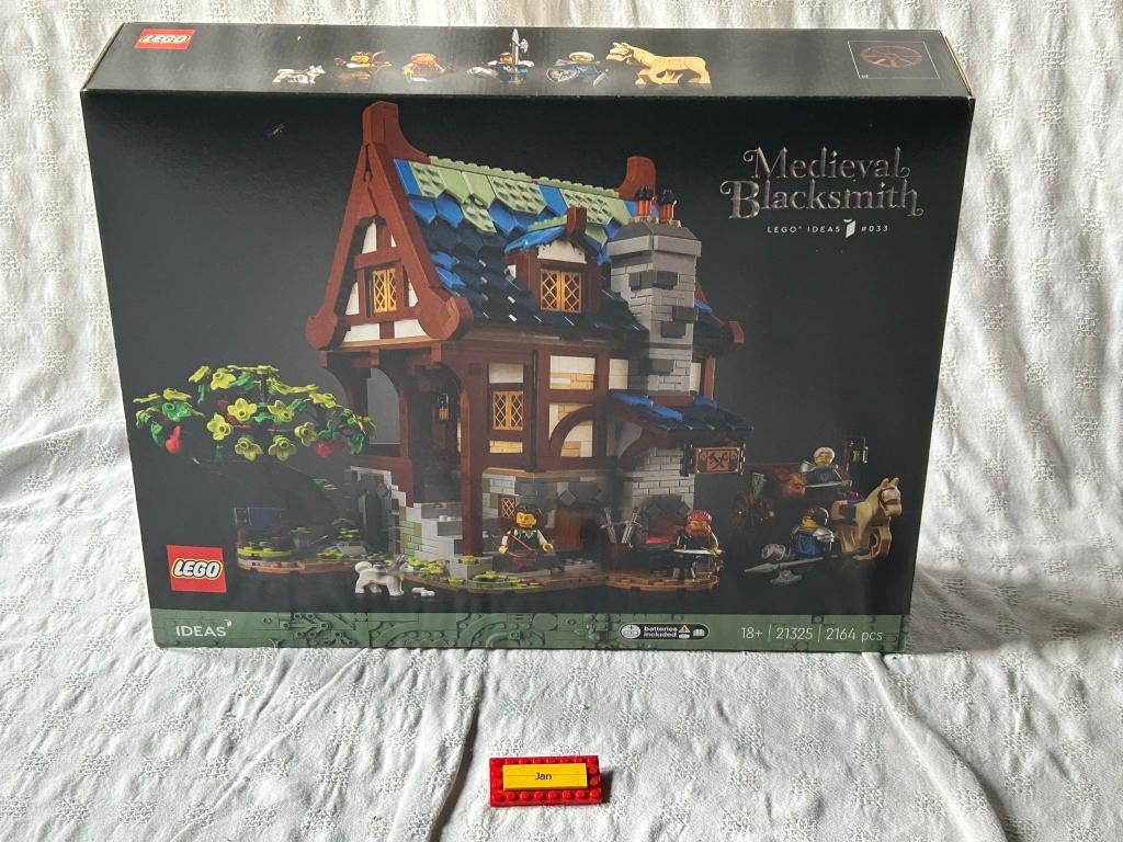 Lego ideas 21325 medieval blacksmith sealed, Neuf, Non ouvert/scellé, Enlèvement ou Envoi, Lego