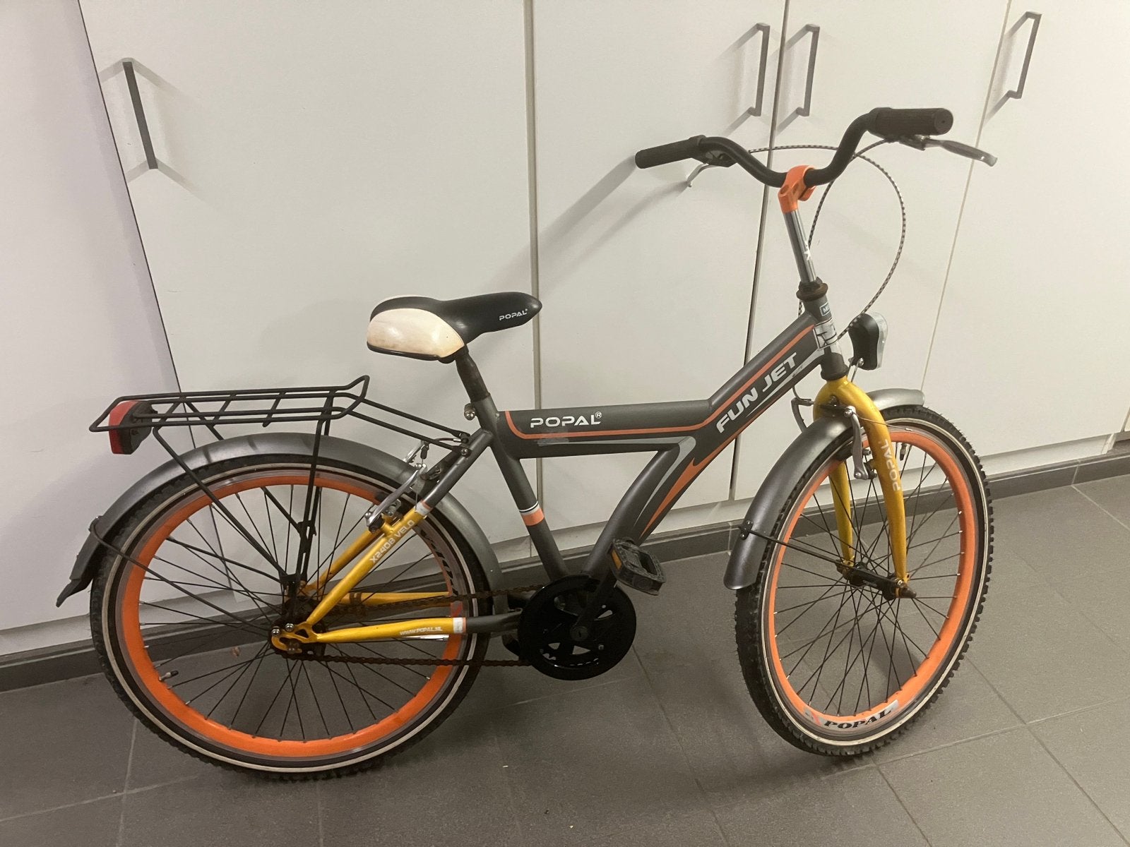 Schoolfiets, Ophalen, Gebruikt
