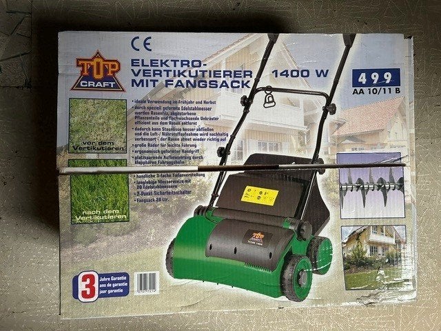 Verticuteerder, Tuin en Terras, Ophalen, Nieuw, Elektrisch, Top craft