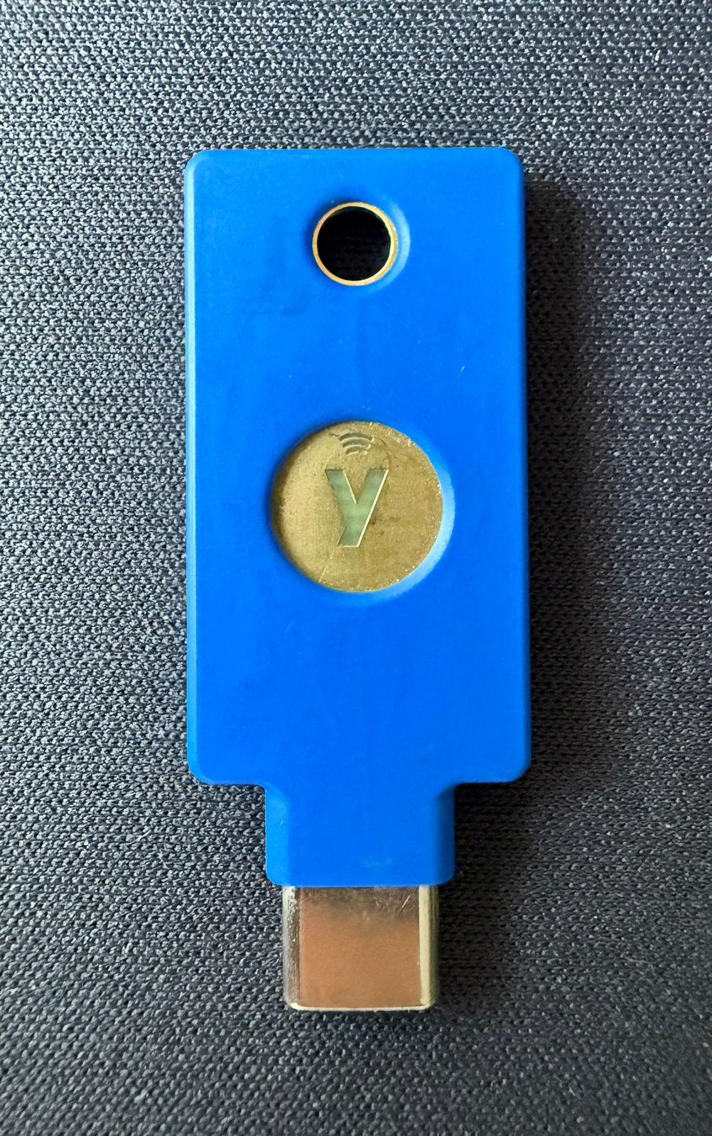 Yubico Beveiligingssleutel C NFC (USB-C en NFC), Computers en Software, USB Sticks, Ophalen of Verzenden, Zo goed als nieuw