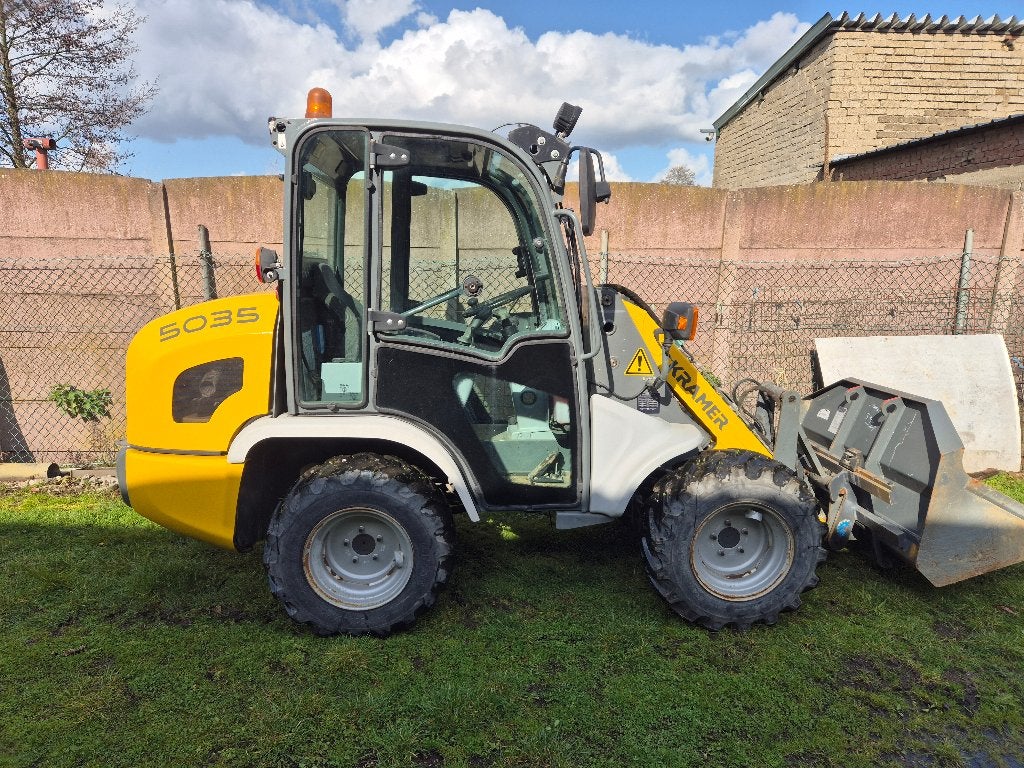 Kramer 5035 wiellader laadschop shovel kniklader, Ophalen, Wiellader of Shovel
