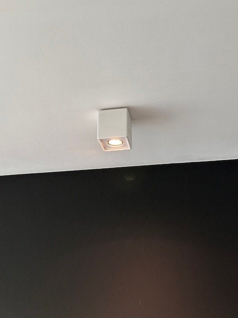 Modular opbouwspot wit 5 stuks, Huis en Inrichting, Lampen | Spots, Ophalen of Verzenden, Zo goed als nieuw, LED, Opbouwspot