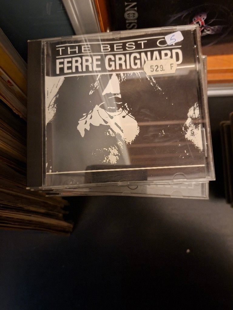 cd - ferre grignard - the best of, Gebruikt, Ophalen of Verzenden, Inclusief boekje, Verzamelalbum