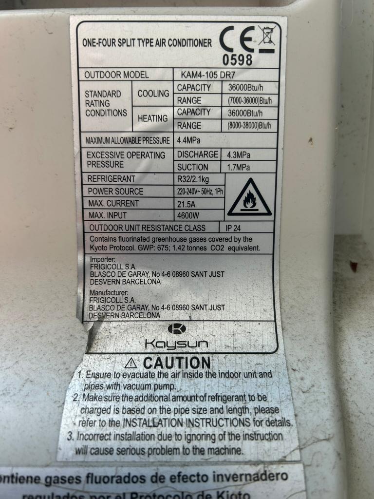 airco, Elektronische apparatuur, Airco's, Ophalen, Koelen en Ontvochtigen, 3 snelheden of meer, Zo goed als nieuw
