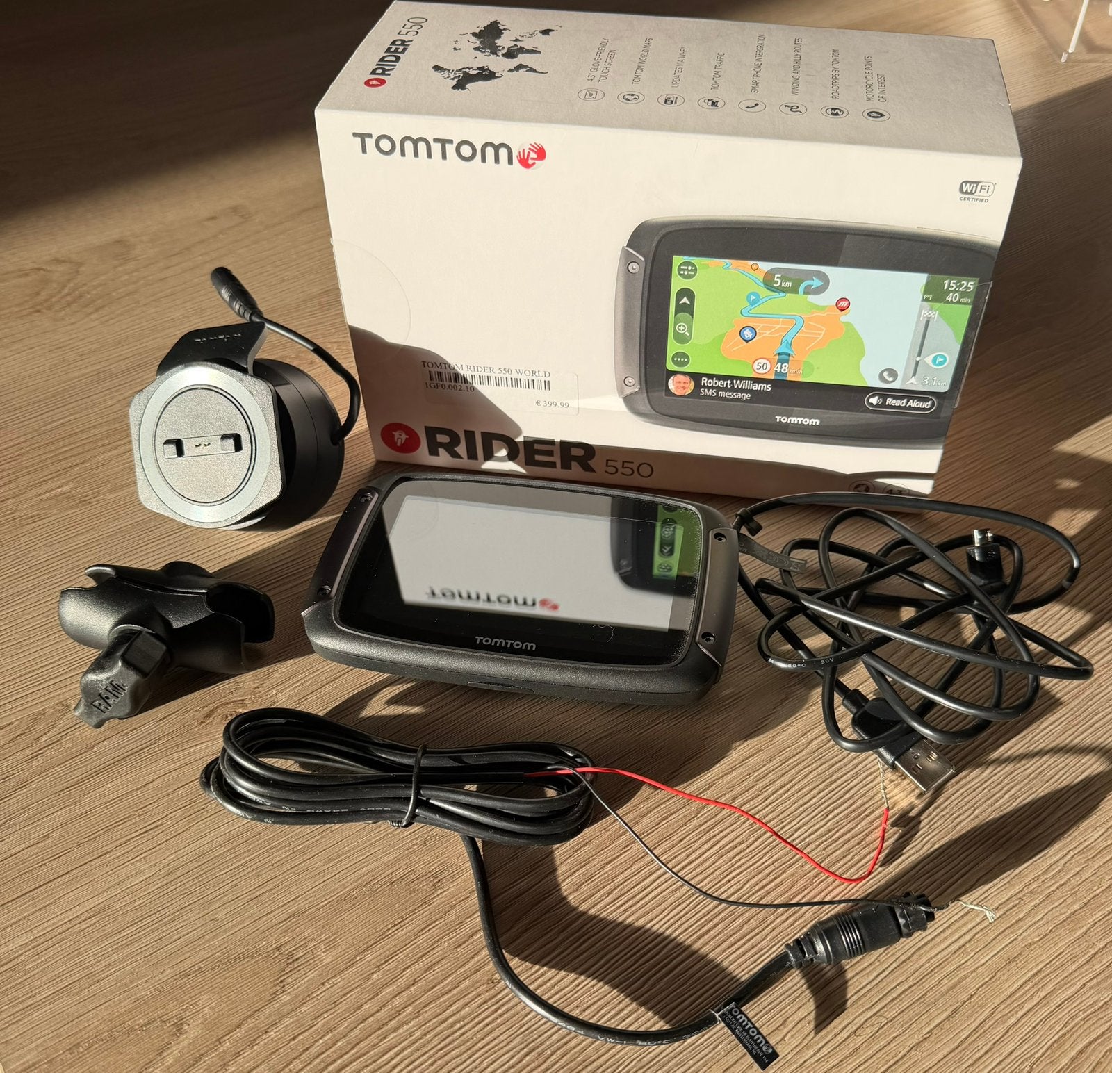 Tomtom rider 550 world!, Motoren, Ophalen, Nieuw