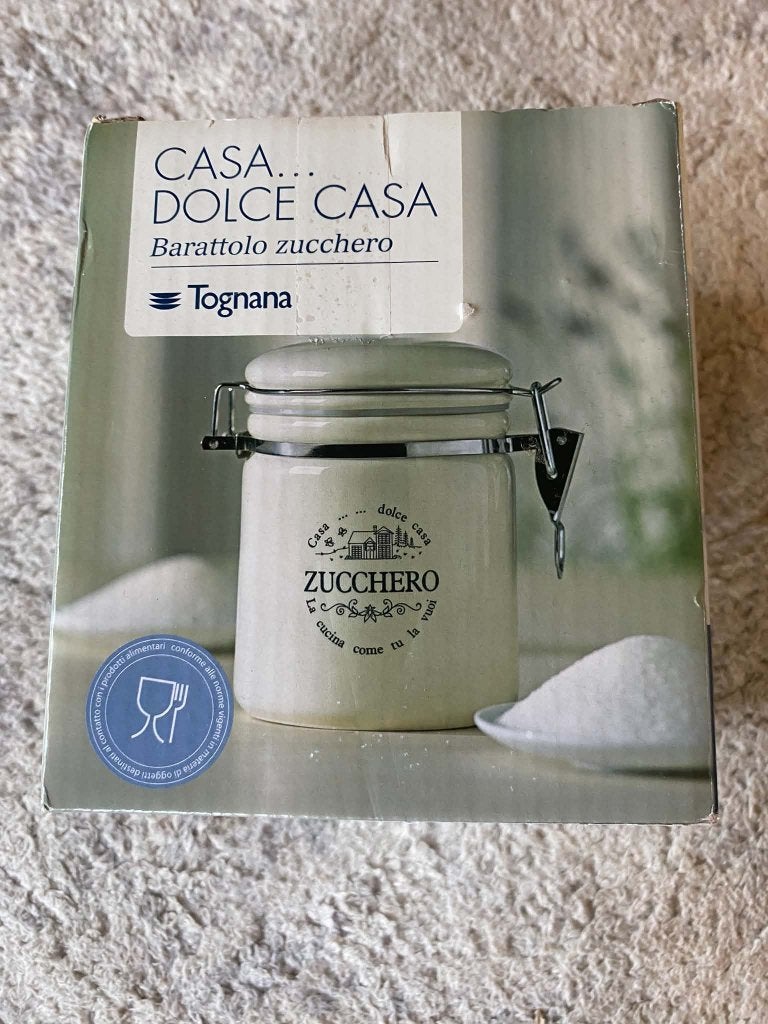 Pot à sucre Tognana, Neuf, Enlèvement ou Envoi, X, Crème