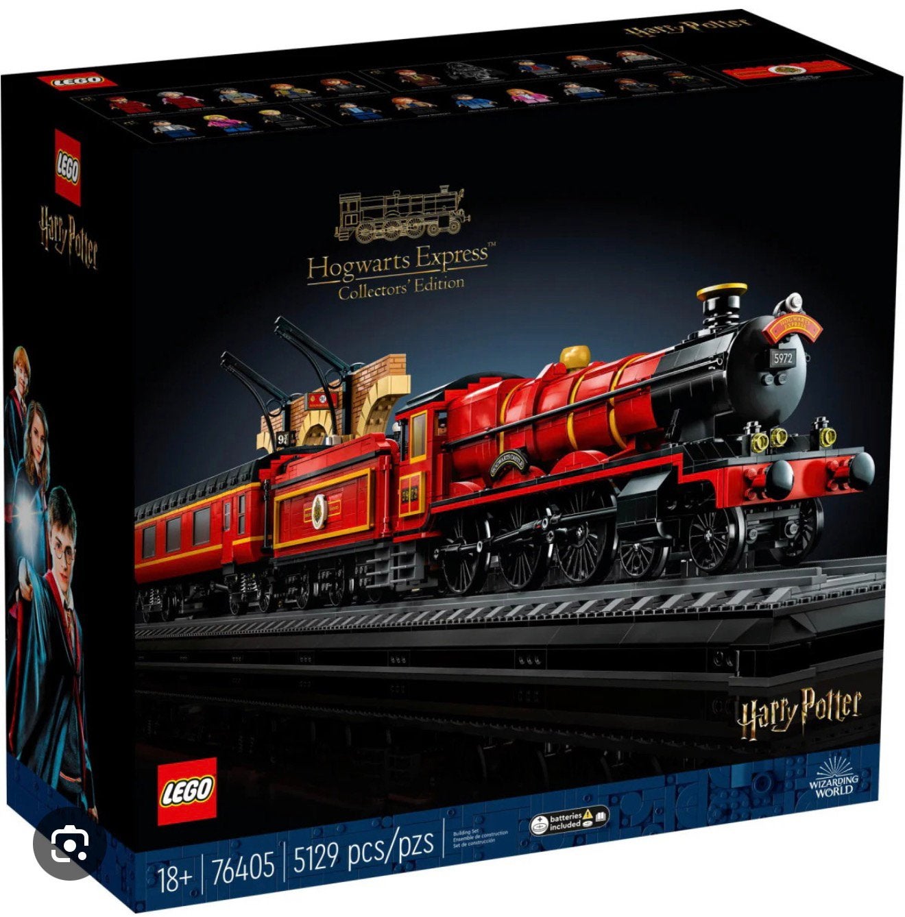 Lego set 76405 Hogwarts Express, Lego, Ensemble complet, Harry Potter, Comme neuf