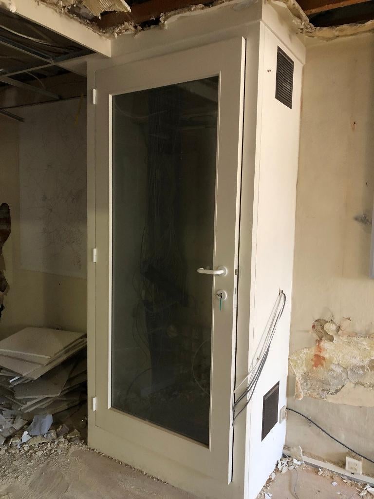 Binnendeur met glas, Porte intérieure, Enlèvement, Verre, 200 à 215 cm