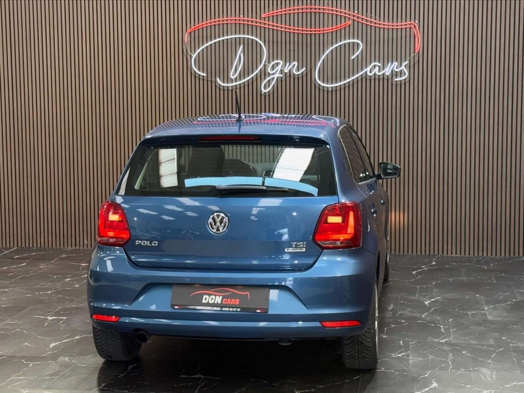 Volkswagen Polo Polo 1.2 TSI Sportline BMT (bj 2017), Stof, Gebruikt, 4 cilinders, Blauw