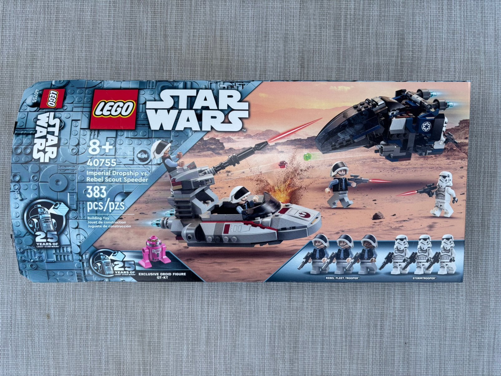 LEGO 40755 : Star Wars : Dropship & Rebel Scout Speeder, Lego, Comme neuf, Complet, Star Wars