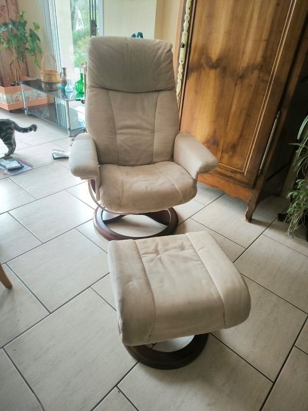 Fauteuils, Maison & Meubles, Enlèvement, Comme neuf, Cuir