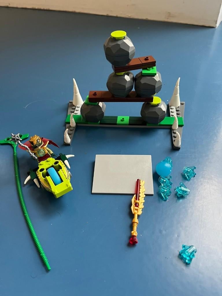 LEGO Chima 70103 - Bowlen met rotsblokken (Boulder Bowling), Lego, Ensemble complet, Instructions incluses, Utilisé