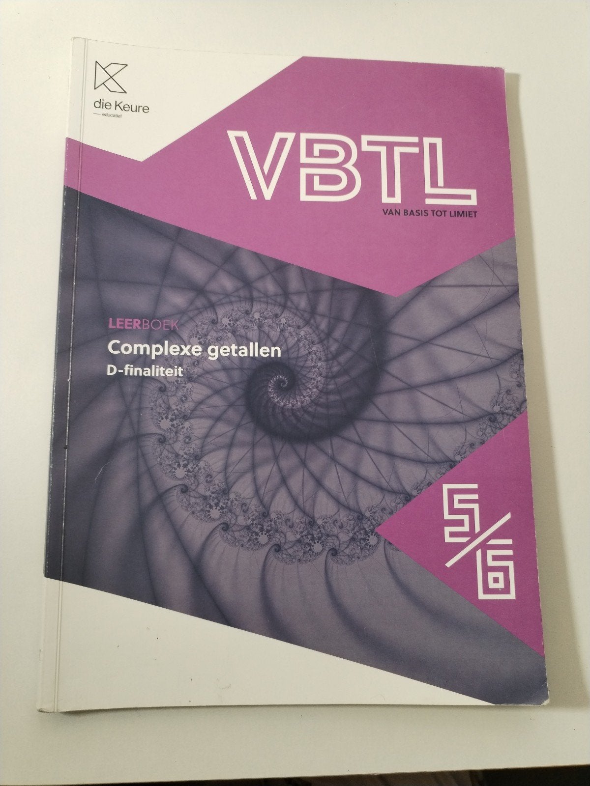 VBTL 5/6 - leerboek Algebra: complexe getallen, Boeken, Ophalen, Zo goed als nieuw, ASO, Wiskunde A