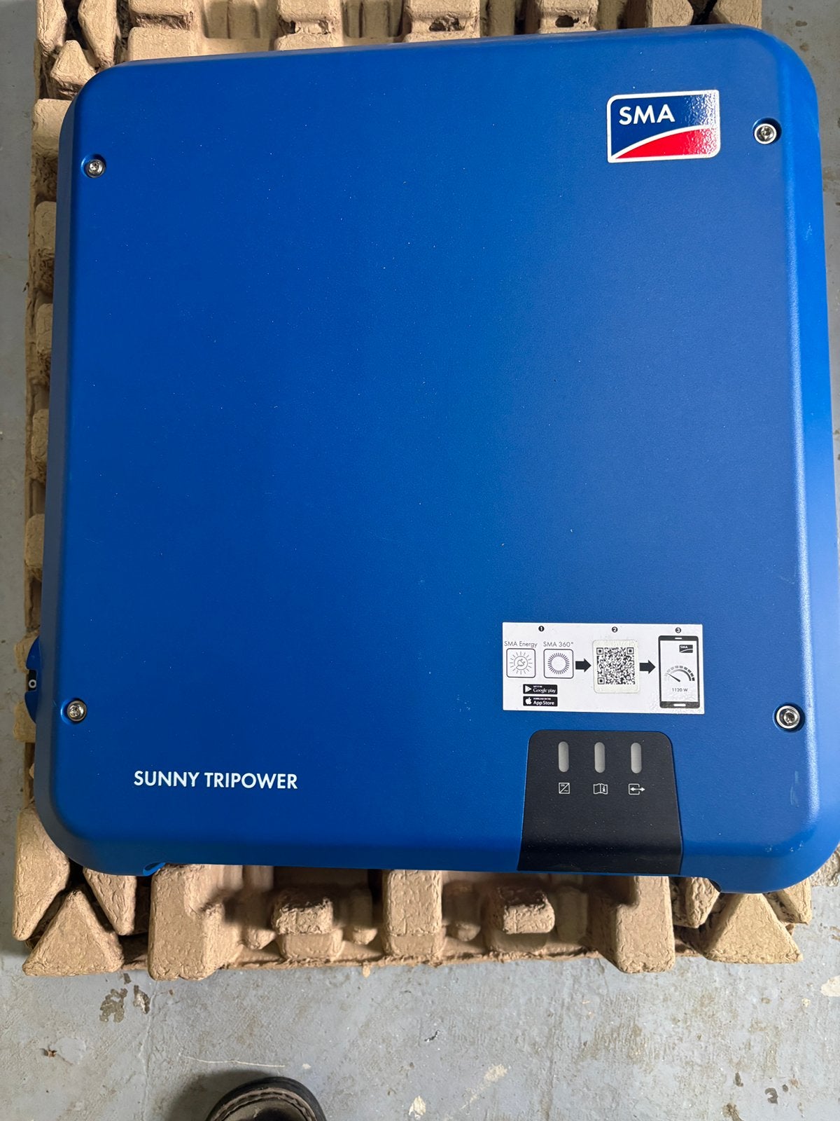 Omvormer SMA Sunny Tripower 10.0, Ophalen