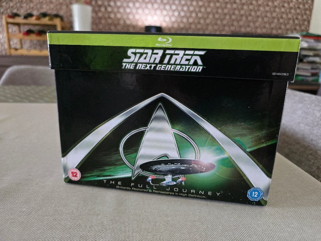 Star trek next generation blu ray , full journey, CD & DVD, Blu-ray, Série, Anglais, Coffret, Néerlandais