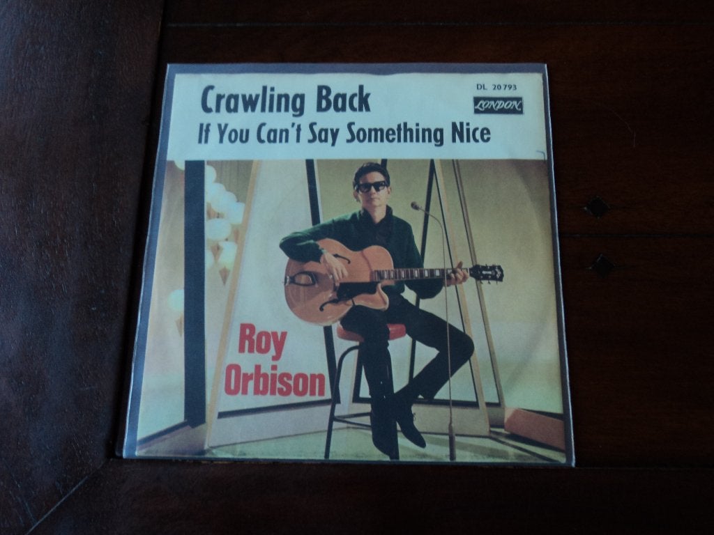 Roy Orbison: Crawling back (ZELDZAAM origineel!)., Cd's en Dvd's, Gebruikt, 7 inch, Ophalen of Verzenden, Pop