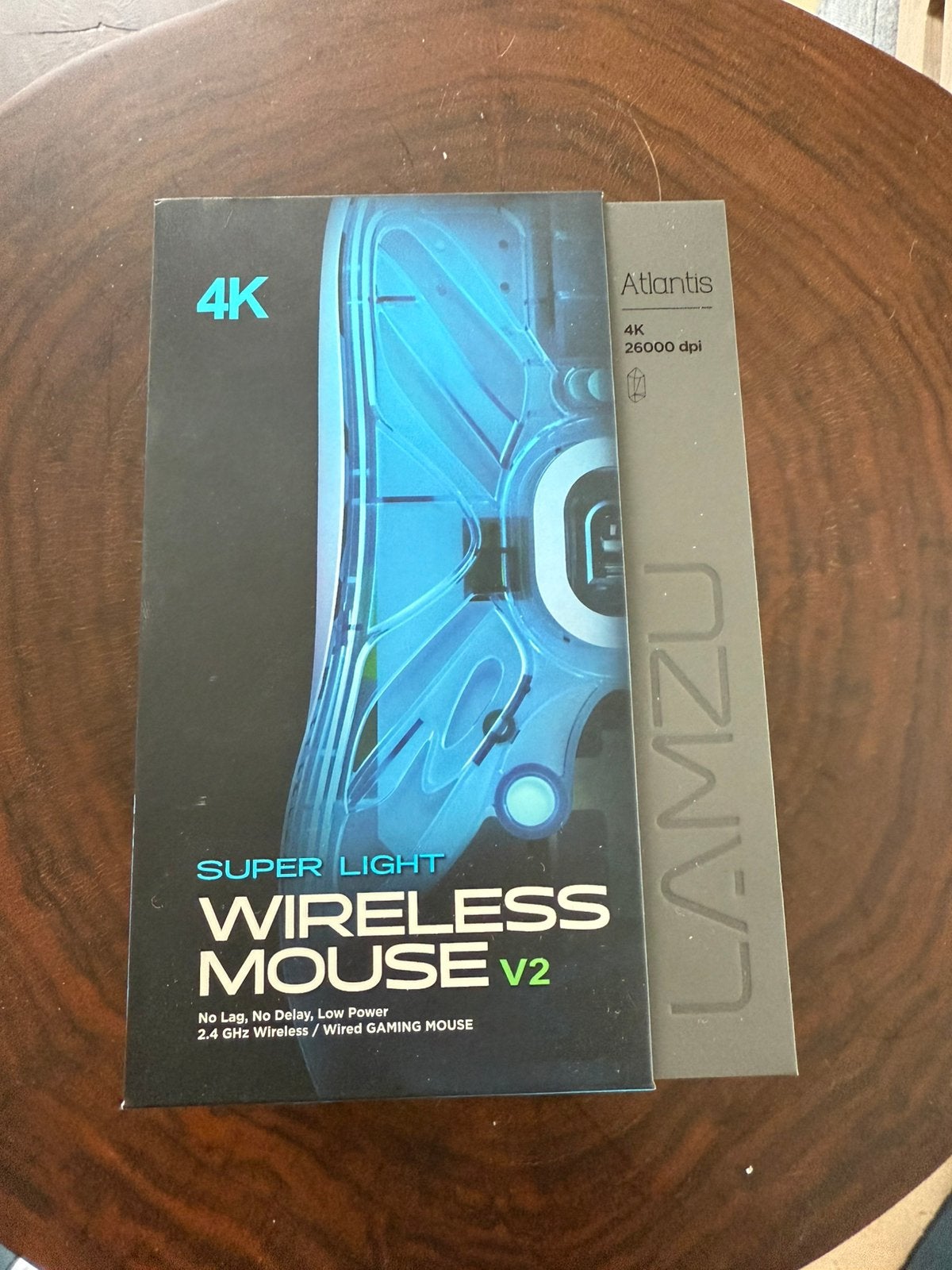 Lamzu atlantis V2 4k, Informatique & Logiciels, Souris, Souris, Comme neuf, Enlèvement, Droitier