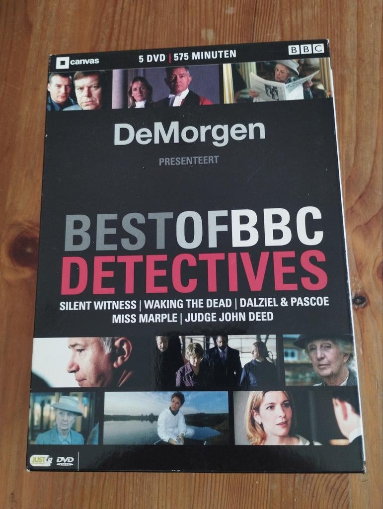 Best of BBC Detectives 5 dvd-boxset, Cd's en Dvd's, Ophalen of Verzenden, Boxset