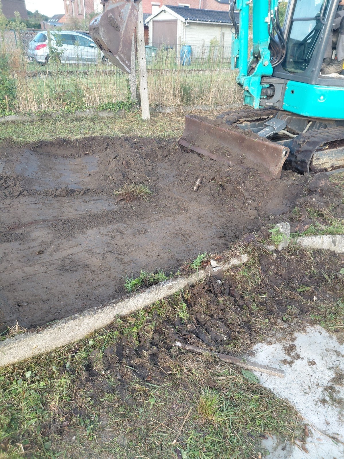 gratis teelaarde grond, Ophalen