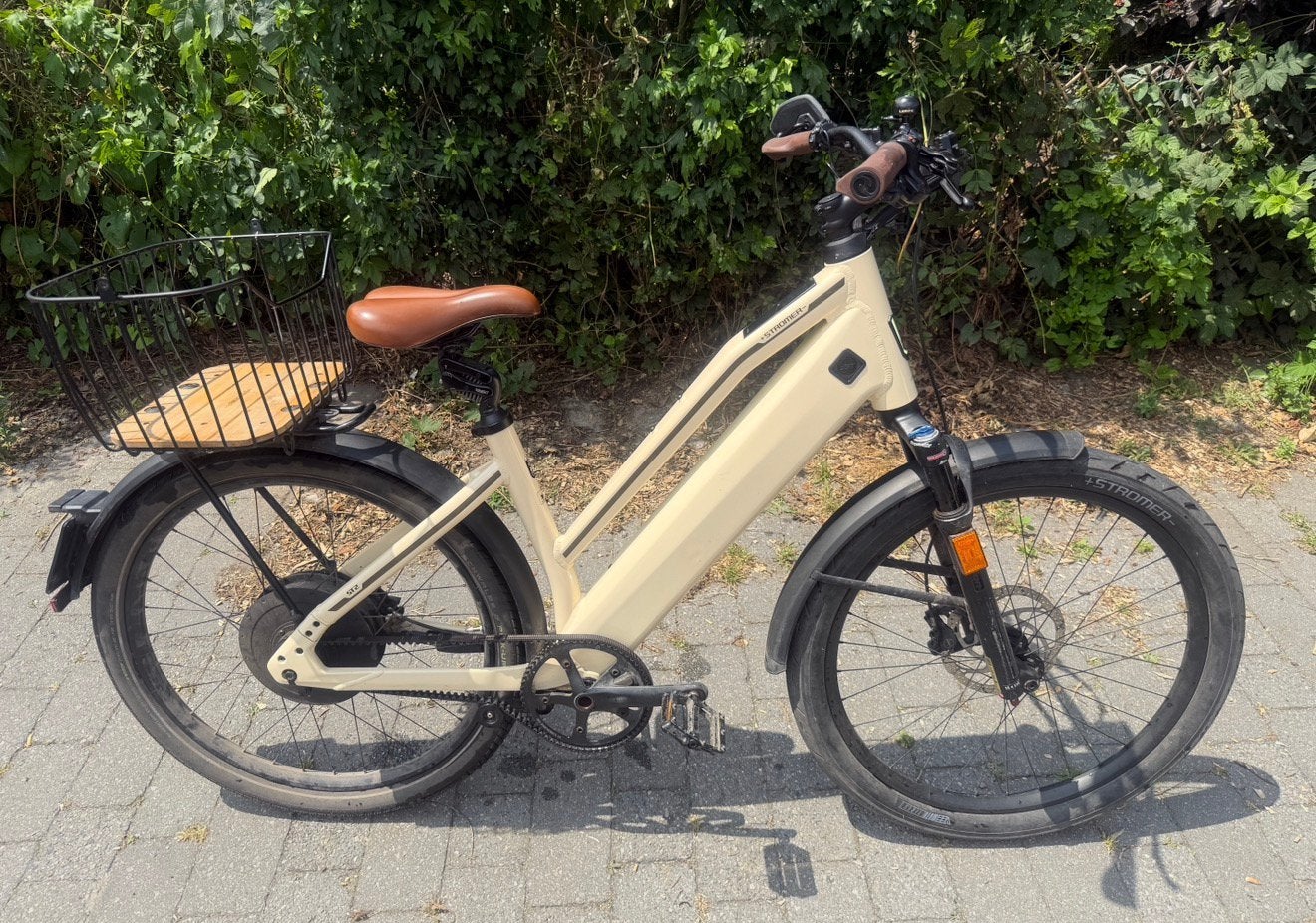 Stromer ST2 BJ2022, belt ivory cream, Vélos & Vélomoteurs, Vélos électriques, Utilisé, Stromer, Enlèvement