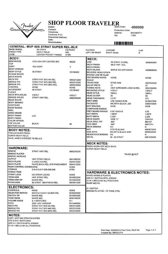 Série MVP Fender Custom Shop '50 Stratocaster 2012, Musique & Instruments, Instruments à corde | Guitares | Électriques, Enlèvement ou Envoi