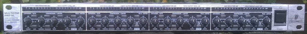 Compressor-limiter, 4-voudig Behringer MDX4600, Muziek en Instrumenten, Effecten, Ophalen of Verzenden, Gebruikt, Compressor