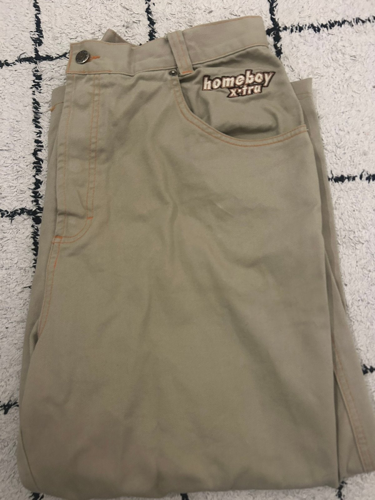 Baggy Homeboy broek, Vêtements | Hommes, Enlèvement, Comme neuf, Beige