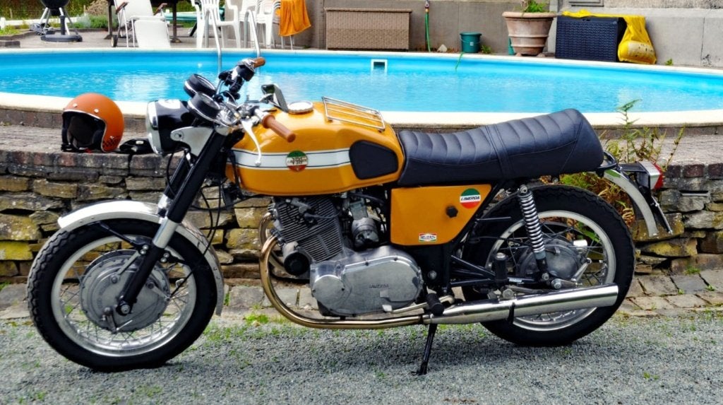 Laverda 750GT 1970 in super staat, Enlèvement