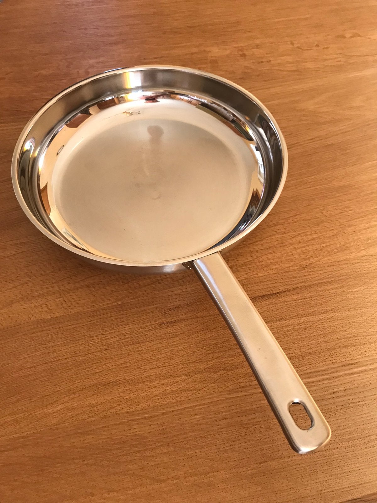 A vendre Grande POÊLE en INOX * HOME CRÉATION *, Utilisé, Inox