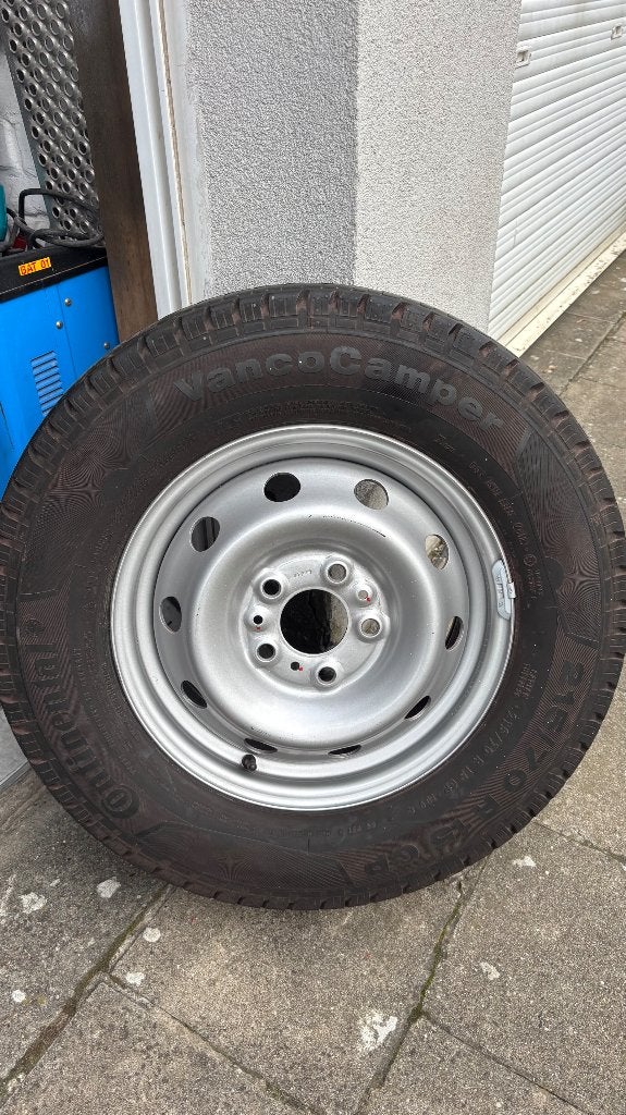 Reserve wiel en band fiat mobielhome, Auto-onderdelen, 215 mm, 15 inch, Banden en Velgen, Nieuw