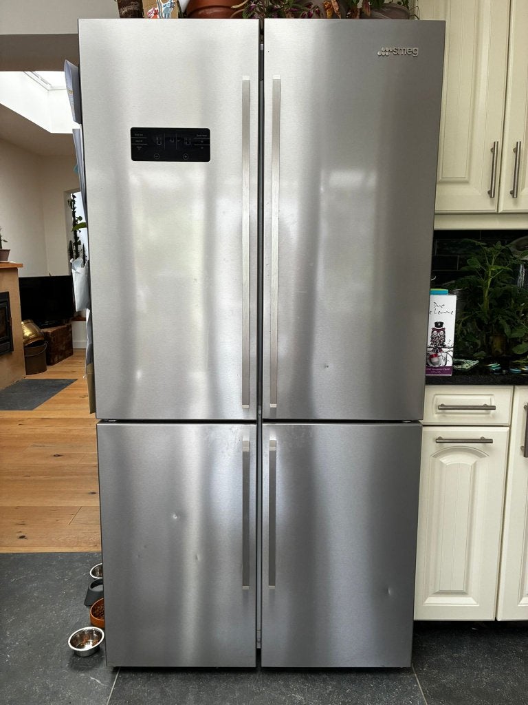 Smeg amerikaanse koelkast, Elektronische apparatuur, Ophalen, Gebruikt, 200 liter of meer, 60 cm of meer