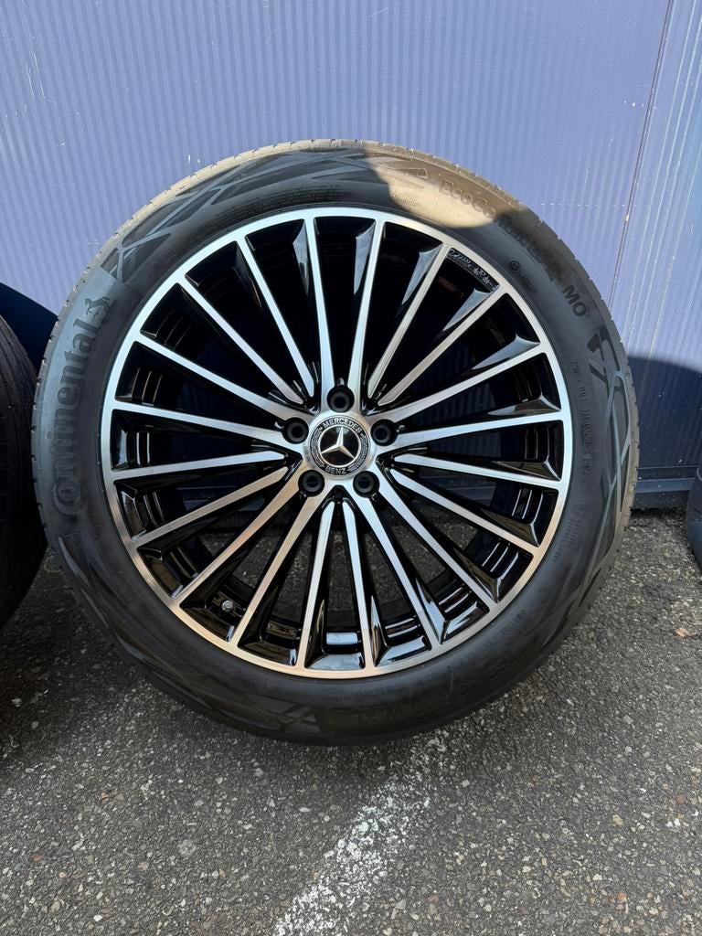 Jantes Mercedes Gle d'origine de 21 pouces avec pneus d'été., Pneus été, 21 pouces, Enlèvement, Jante(s)
