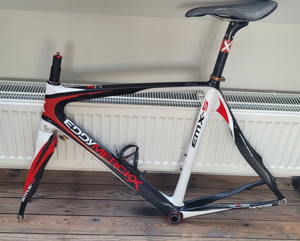 Eddy Merckx EMX 5 frame, Overige merken, Gebruikt, Carbon, Ophalen of Verzenden