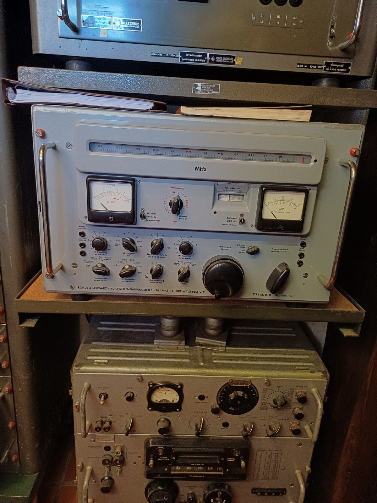Ontvanger Rhode Schwartz EK07, Télécoms, Émetteurs & Récepteurs, Enlèvement, Récepteur