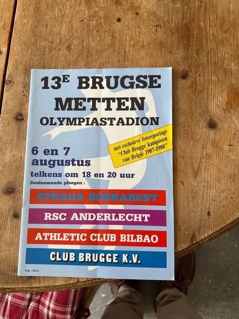 13 e Brugse metten Club Brugge Anderlecht Blibao, Info@lubbru.ab, Ophalen of Verzenden, Zo goed als nieuw, Club Brugge