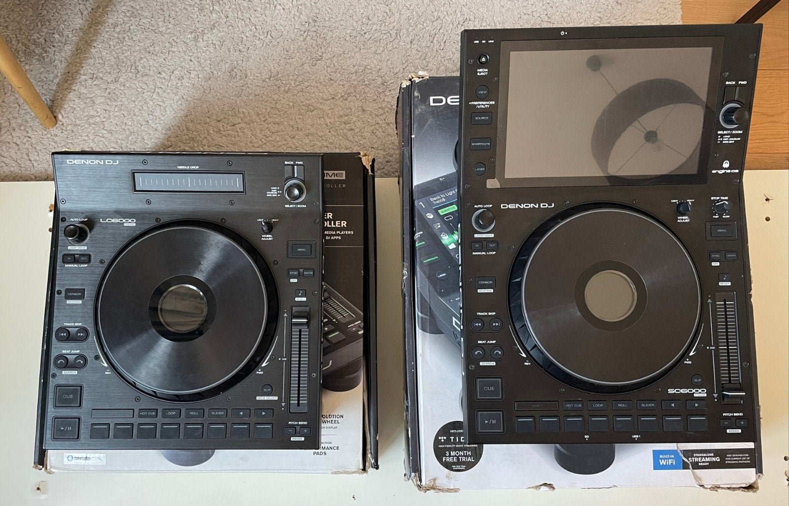 Denon DJ SC6000 prime + Denon LC6000 prime package., Musique & Instruments, DJ sets & Platines, Comme neuf, DJ-Set, Denon, Enlèvement