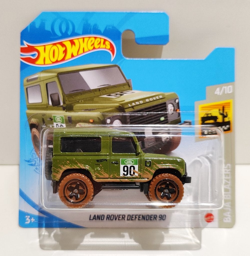 Hot Wheels Land Rover Defender 90 Groen (2021), Ophalen of Verzenden