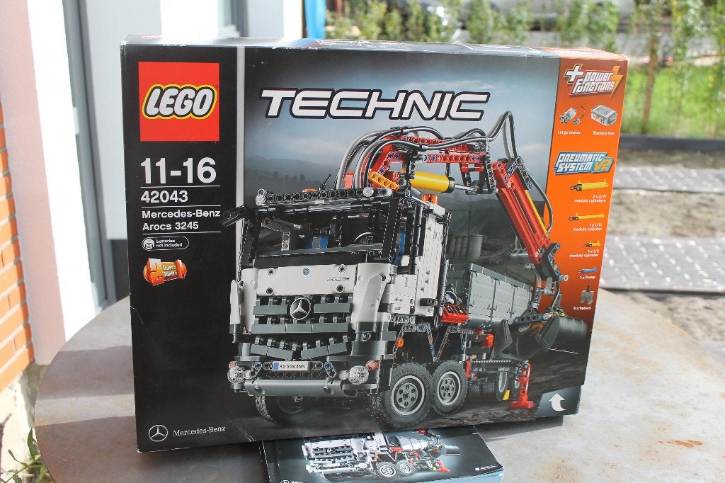 Lego 42043 Technic Mercedes-Benz Arocs 3245, Gebruikt, Lego, Inclusief accessoires, Ophalen of Verzenden