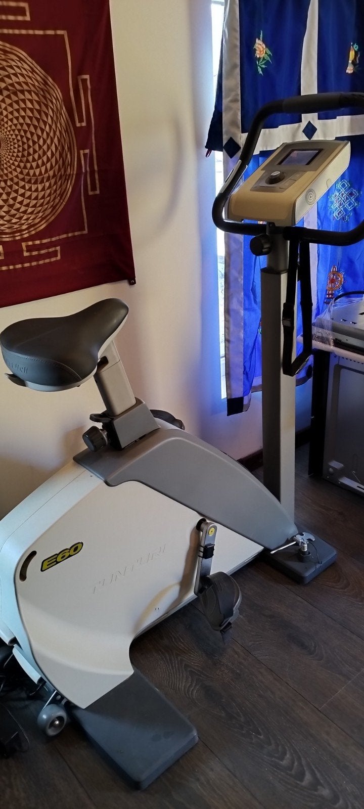 Tunturi E60 Hometrainer, Sport en Fitness, Ophalen, Gebruikt, Hometrainer