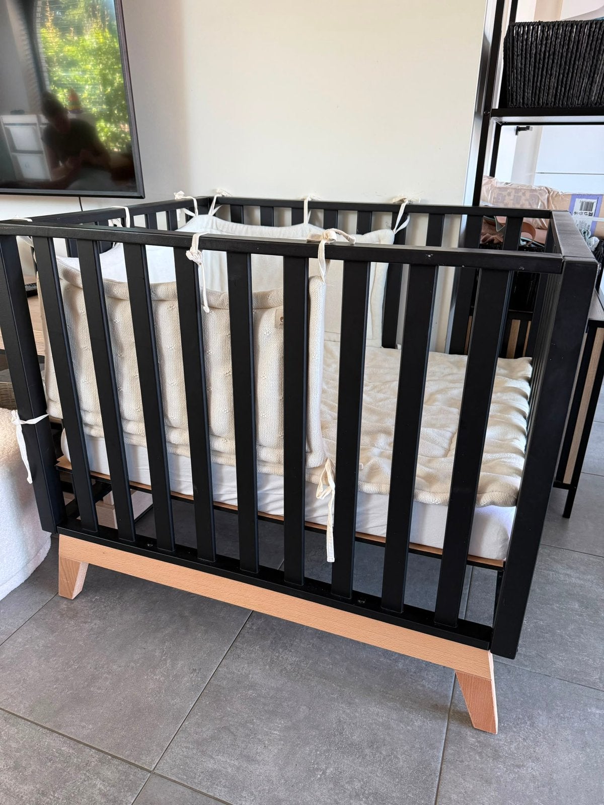 Babypark met matras & parkomrander, Kinderen en Baby's, Babyparken, Ophalen, Gebruikt