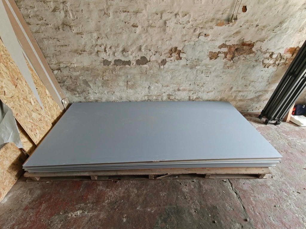 Gyproc Soundbloc Gipsplaat 2,6m x 1,2m x 12,5mm ABA, Ophalen, Gebruikt, Overige materialen