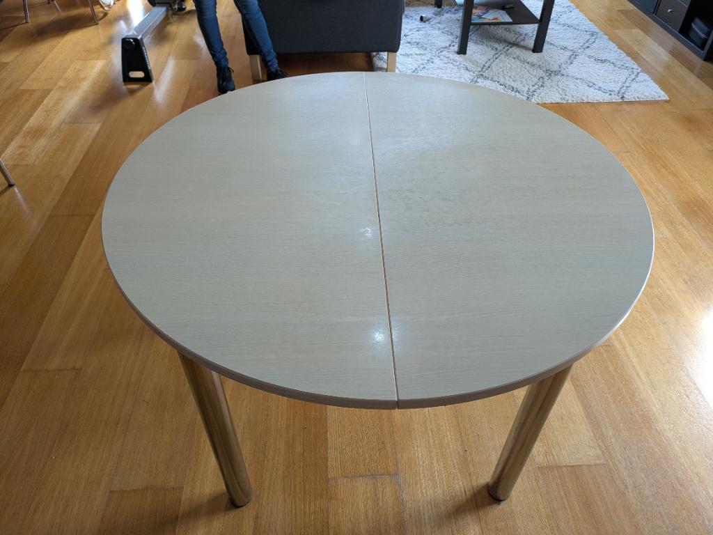 Eettafel, Huis en Inrichting, Tafels | Eettafels, Ophalen, Gebruikt, Rond, Vier personen
