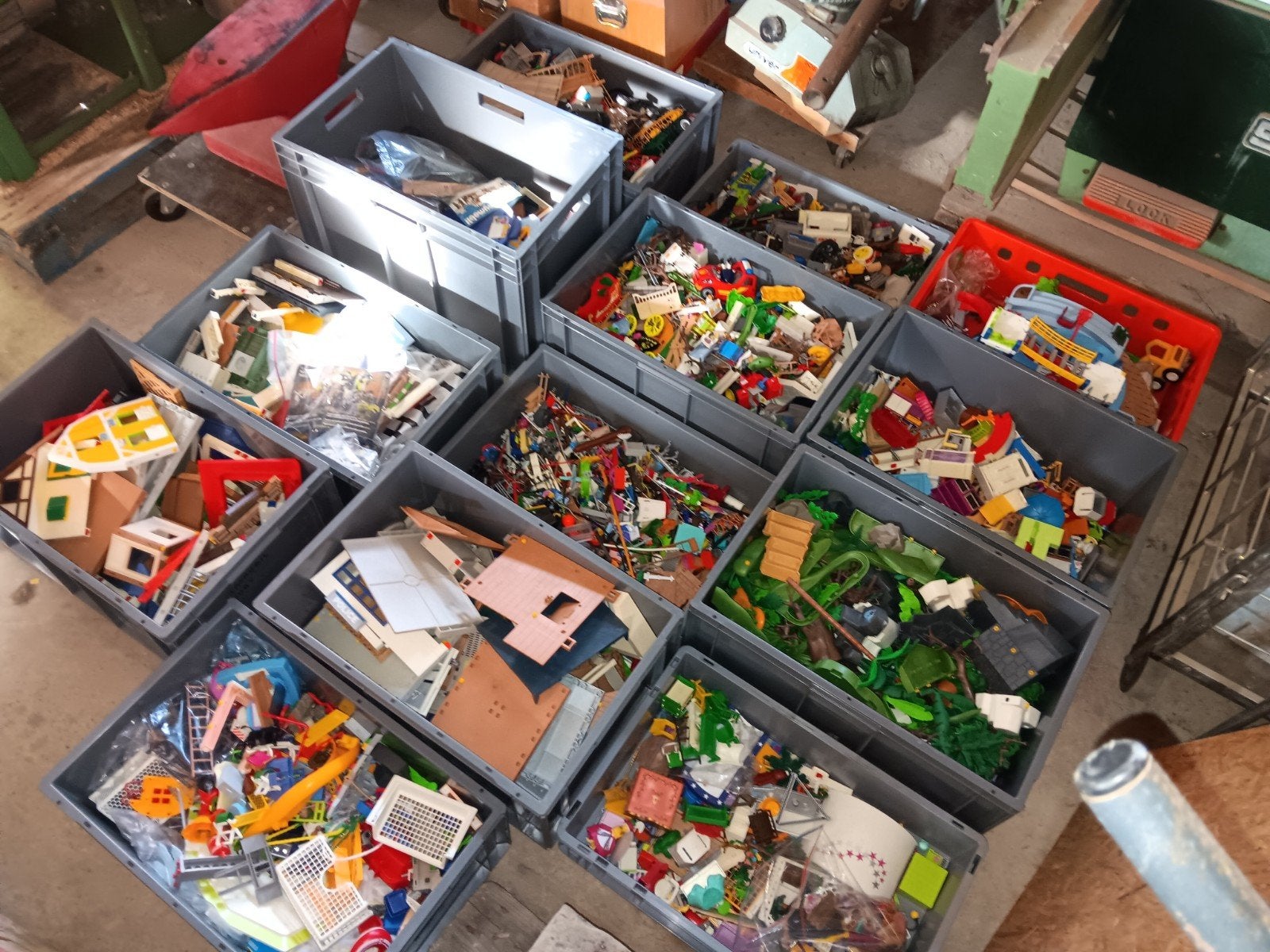 lot playmobil, Enlèvement