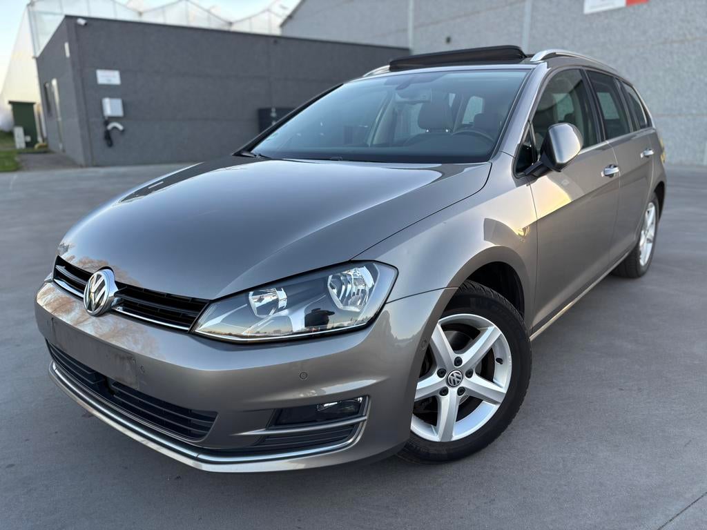 VW GOLF 7 HIGHLINE 1.4 TSi 140PK/PANO/ACC/ALCANTARA/TREKHAAK, Automaat, 680 kg, 4 cilinders, Bluetooth