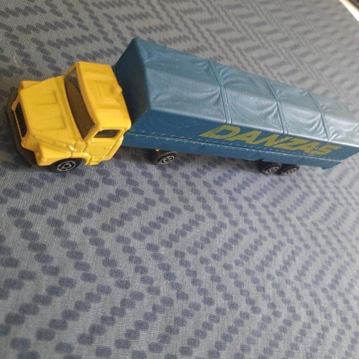 MAJORETTE* SCANIA - DANZAS*1:100* VINTAGE * TEXACO * MINT *, Ophalen, Nieuw, Bus of Vrachtwagen, Majorette