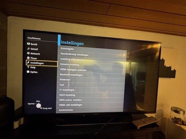 televisie, Ophalen, Gebruikt, Panasonic, LCD