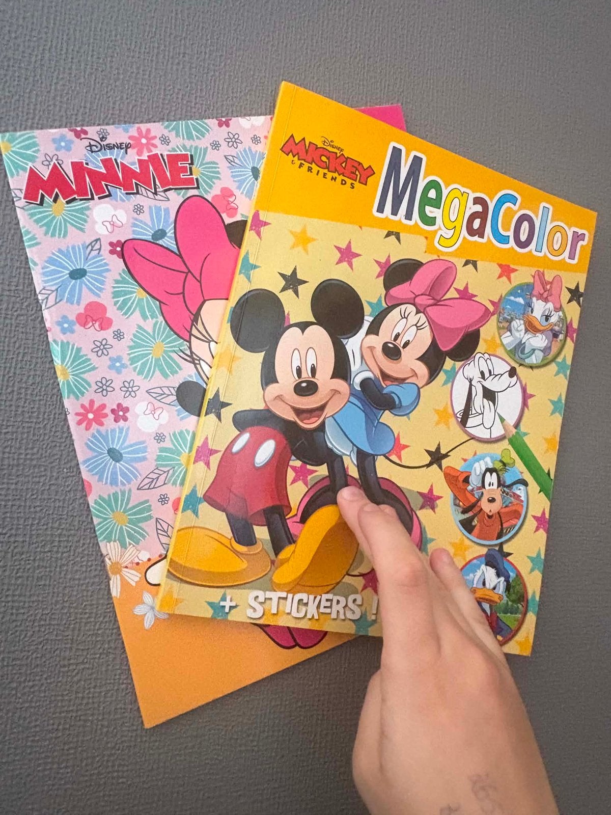 2 kleurboeken mickey mouse, Boeken, Ophalen, Nieuw